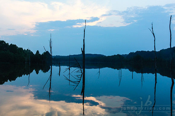 Sunset at Curtis Lake