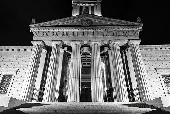black and white photography, george washington masonic memorial, masonic temple alexandria va