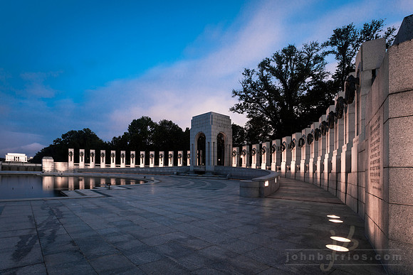 Washington dc, lincoln memorial, world war II memorial, wide angle wednesday, wwII memorial