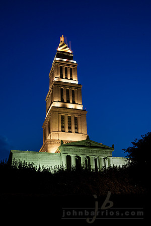 masonic temple at night, masonic temple alexandria va, gw masonic temple