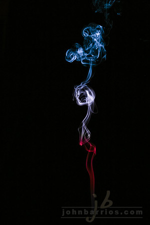 smoke photography, colors on friday