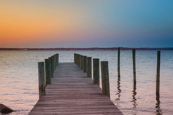 Sunset over the Potomac